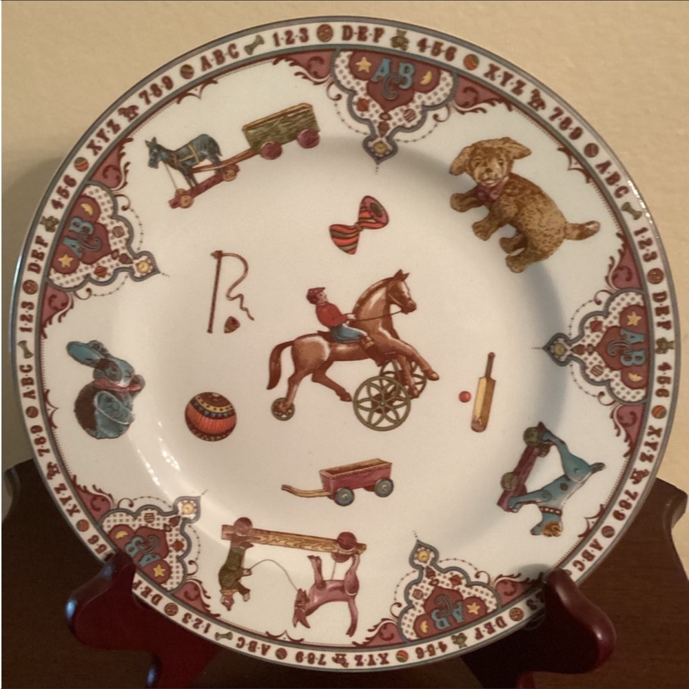 601. SPODE EDWARDIAN CHILDHOOD PLATE